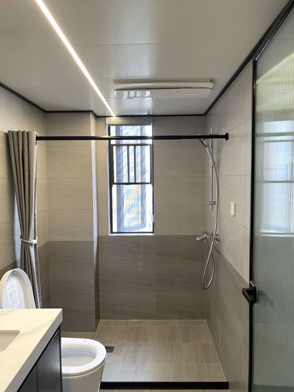 装修分享|卫生间篇 吊顶铝扣板都给我这样装 因为真的太上档次 太好看