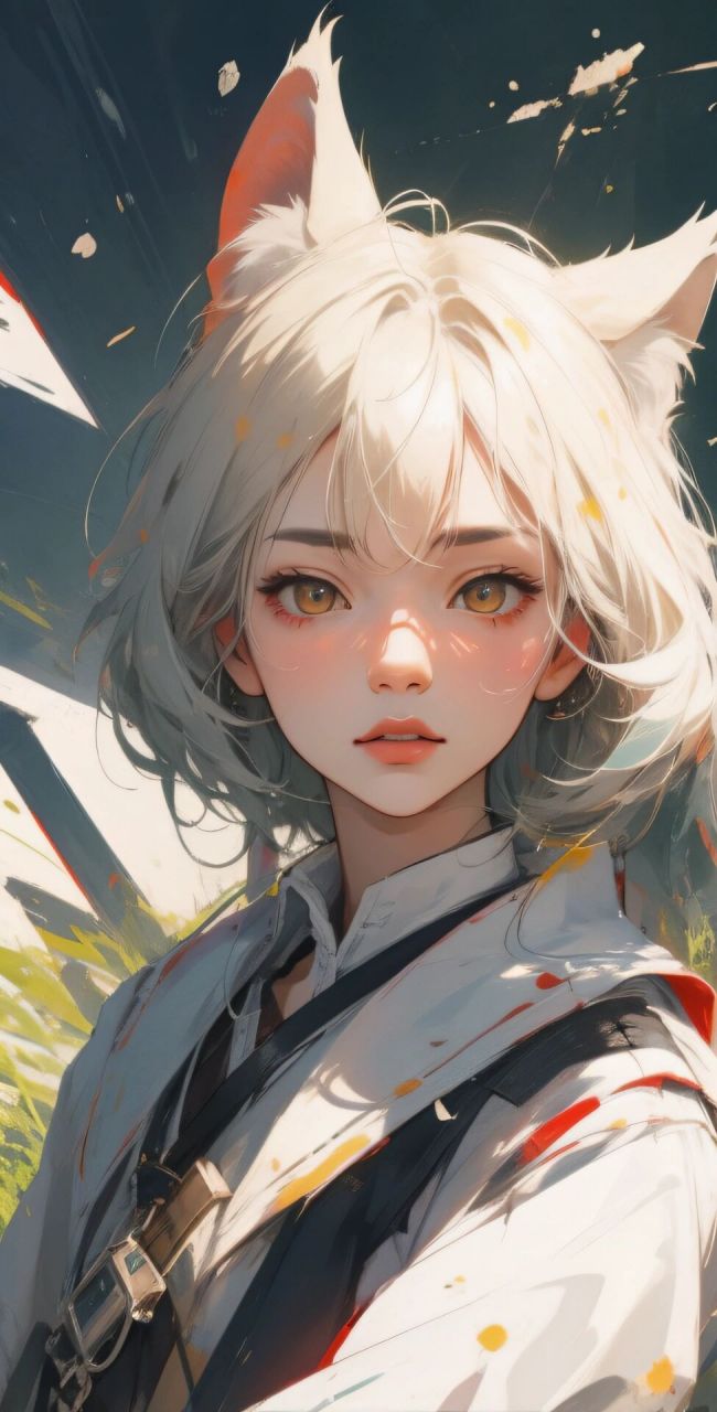 ai绘画日记—狼女92 狼族女孩