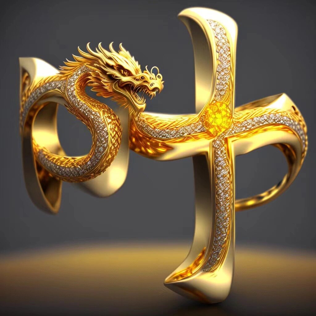龙图腾2024龙年新年头像