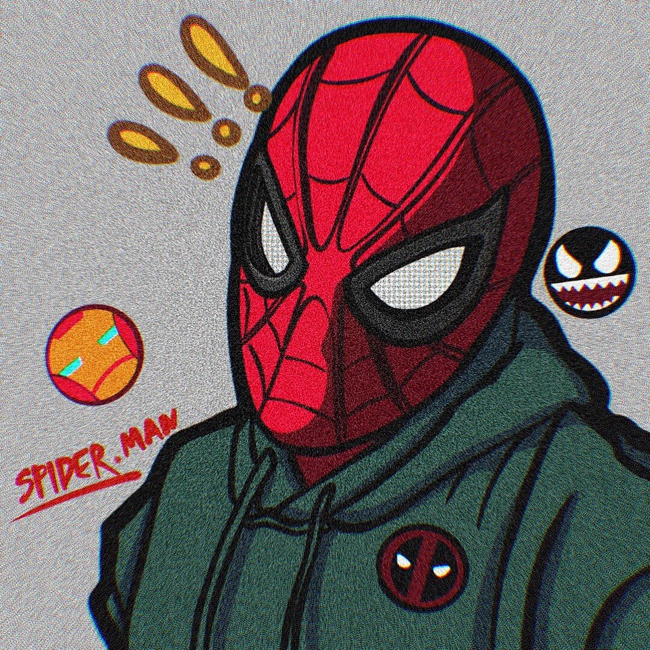 7815近期画的一些漫威头像7815 喜欢的自取 但要留赞