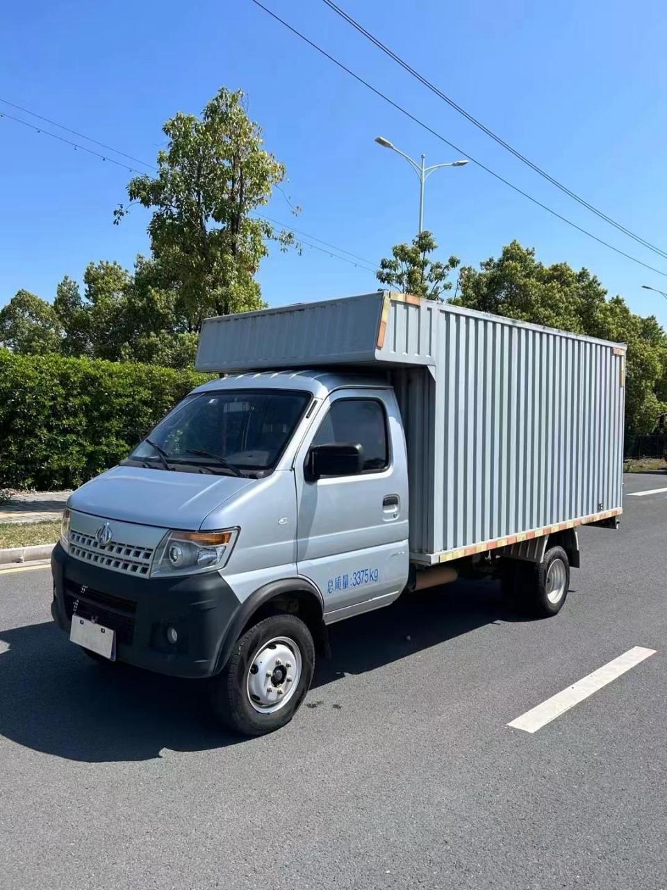 高价拿下本地一手 长安神骐t20单排厢式货车,2万多公里实表,方向助力