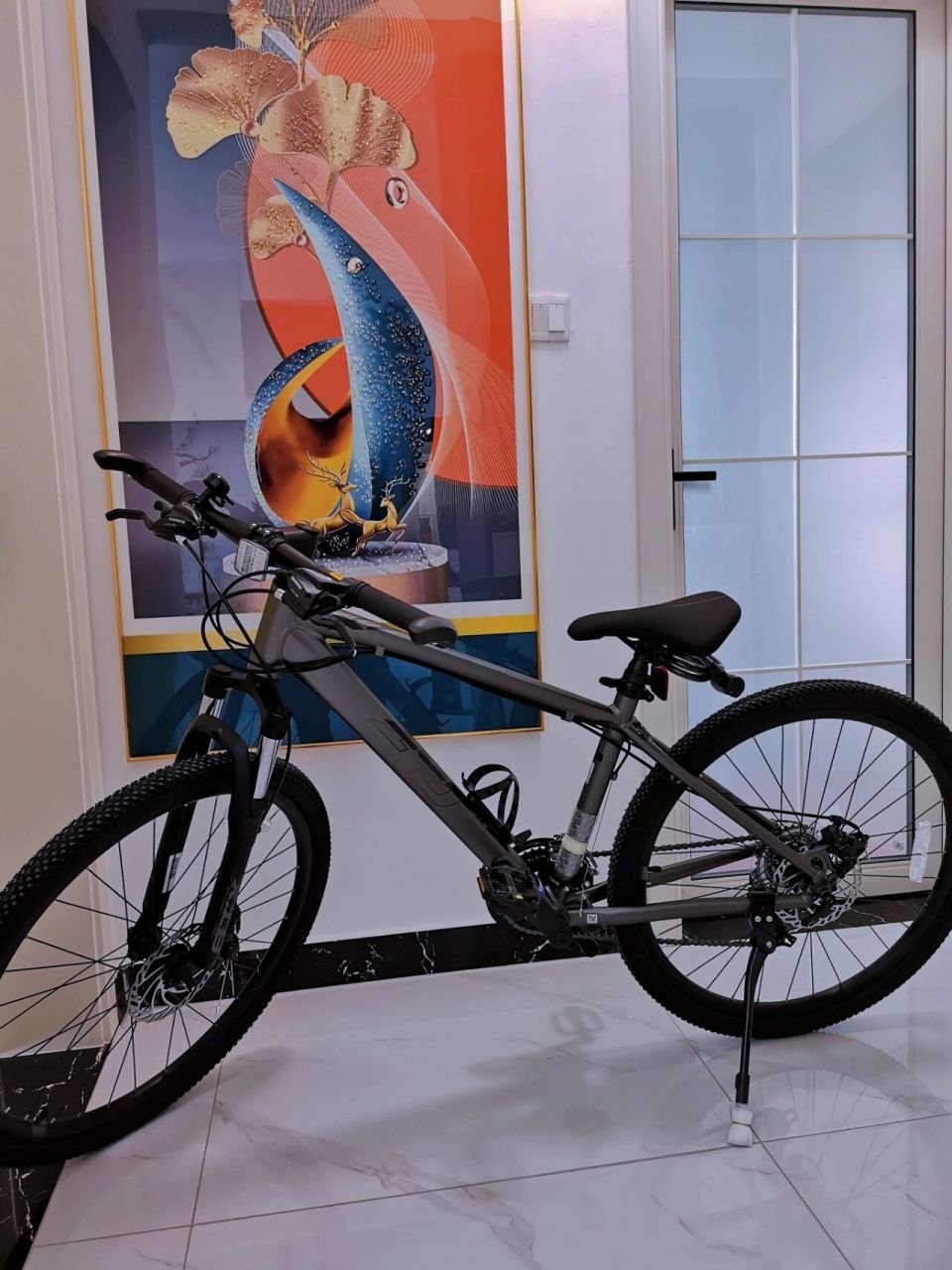 捷安特atx660已入手～ 看好这款的颜值,然后搜家附近的专卖店,早上