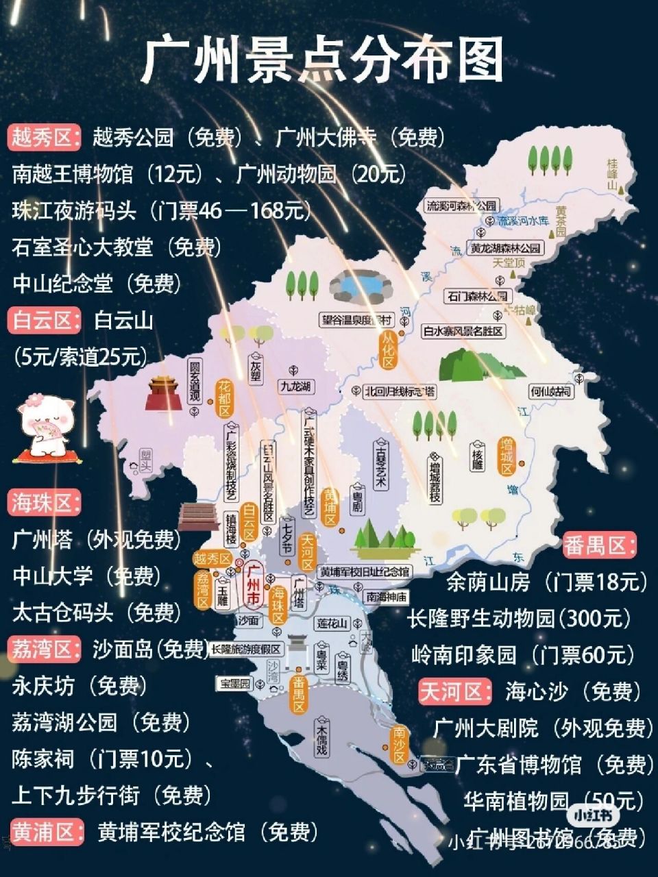 广州塔附近地图图片
