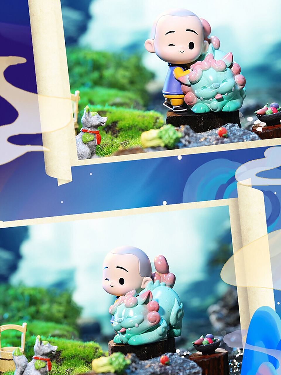 新品速递00|一禅小和尚禅寓山海治愈来袭 小和尚这次带着《山海经》