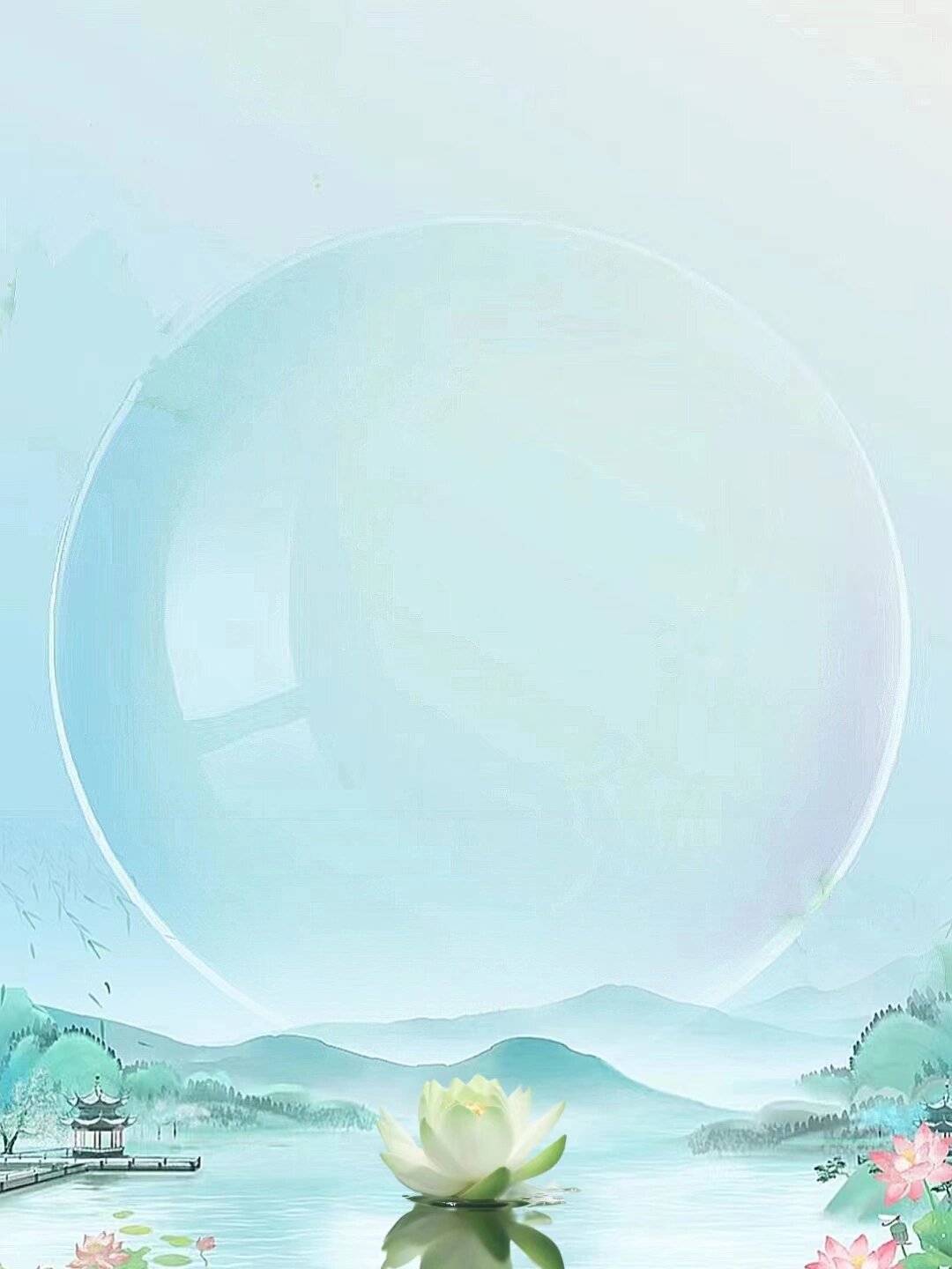 唯美意境背景图