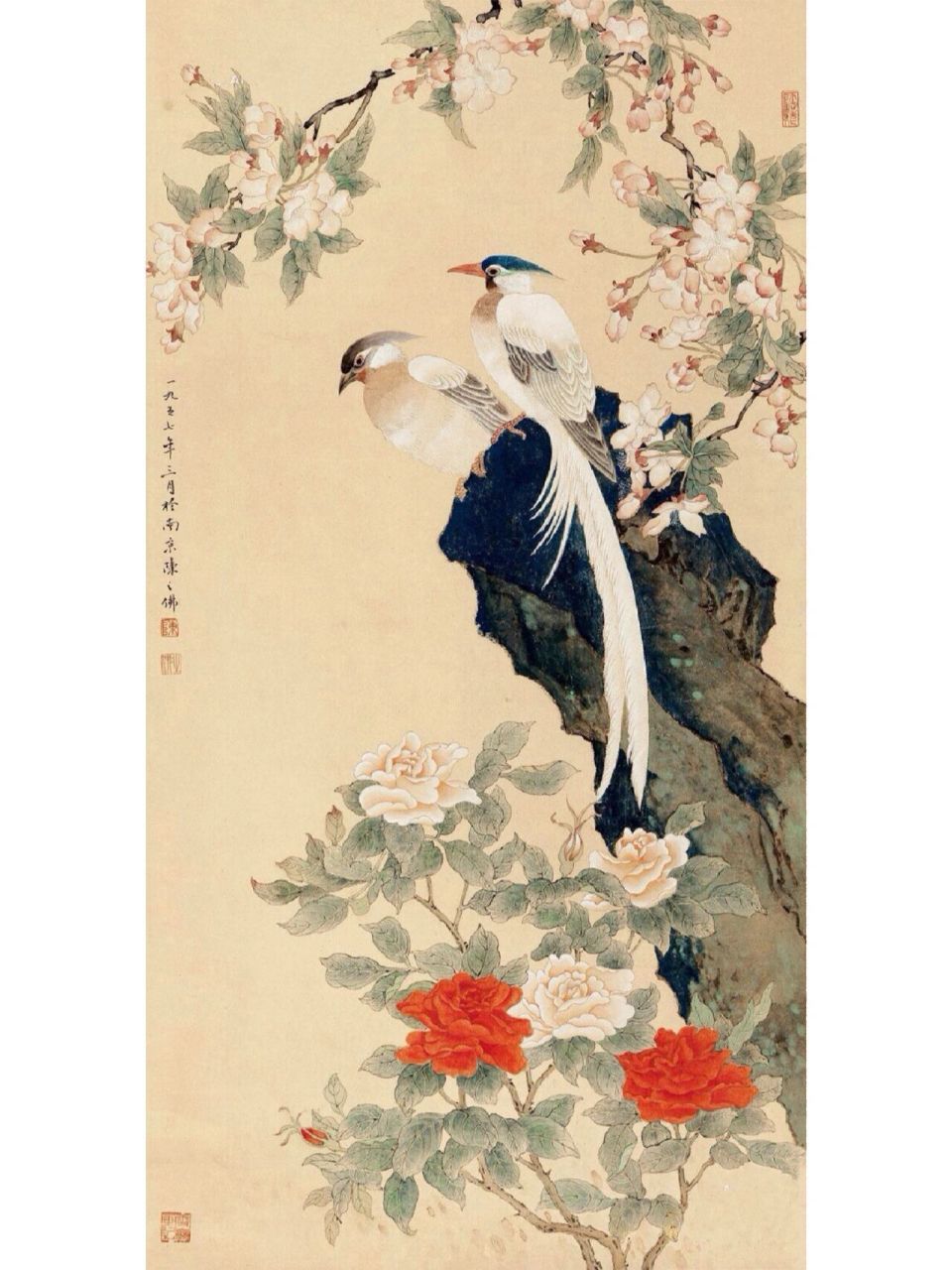 国画大师陈之佛作品欣赏 陈之佛(1896.9.23--1962.1.15), 浙江余姚人.