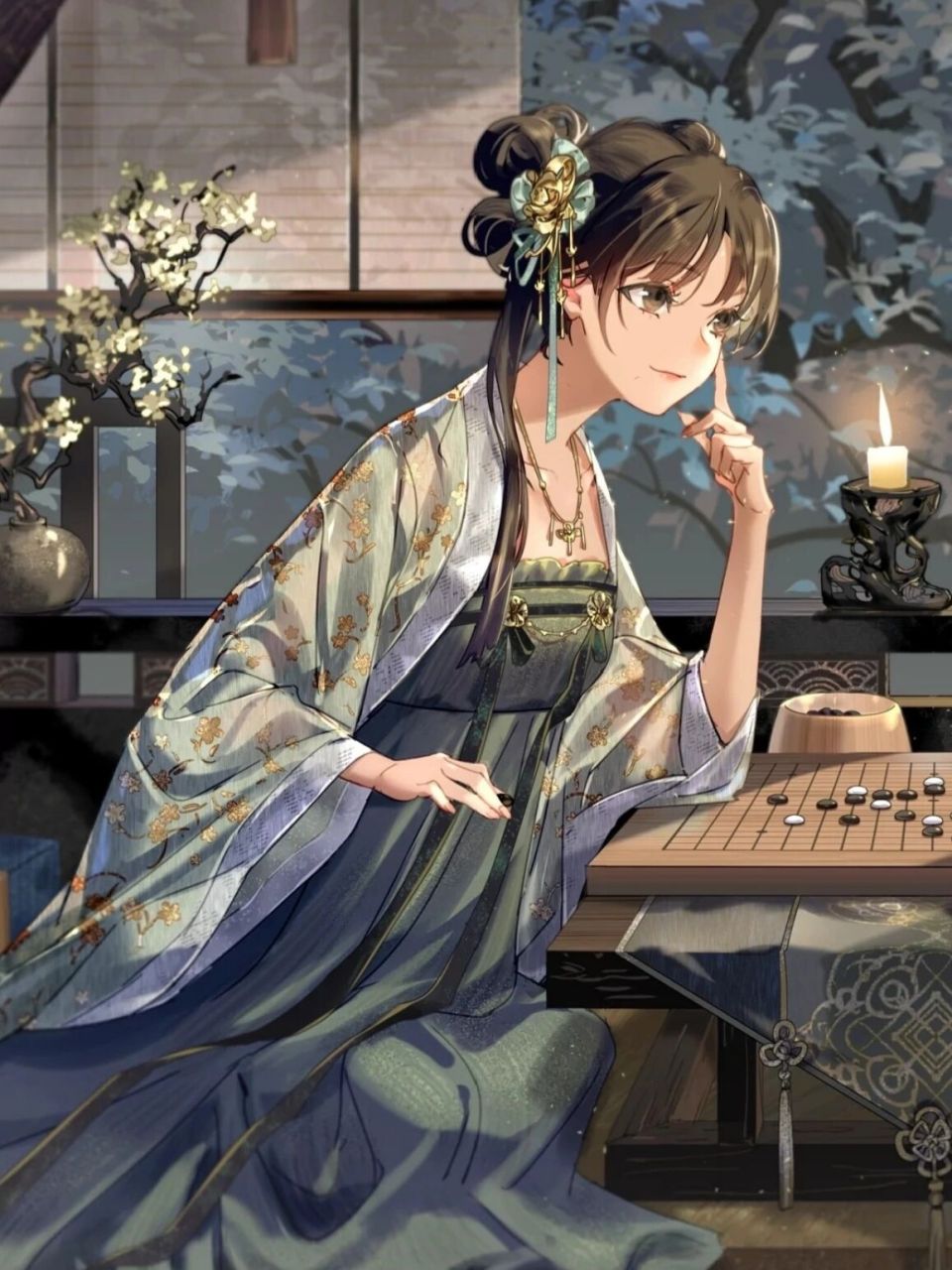 黑莲花攻略手册图片 "黑莲花,高马尾,白色发带, 用不完的反写符,扯不