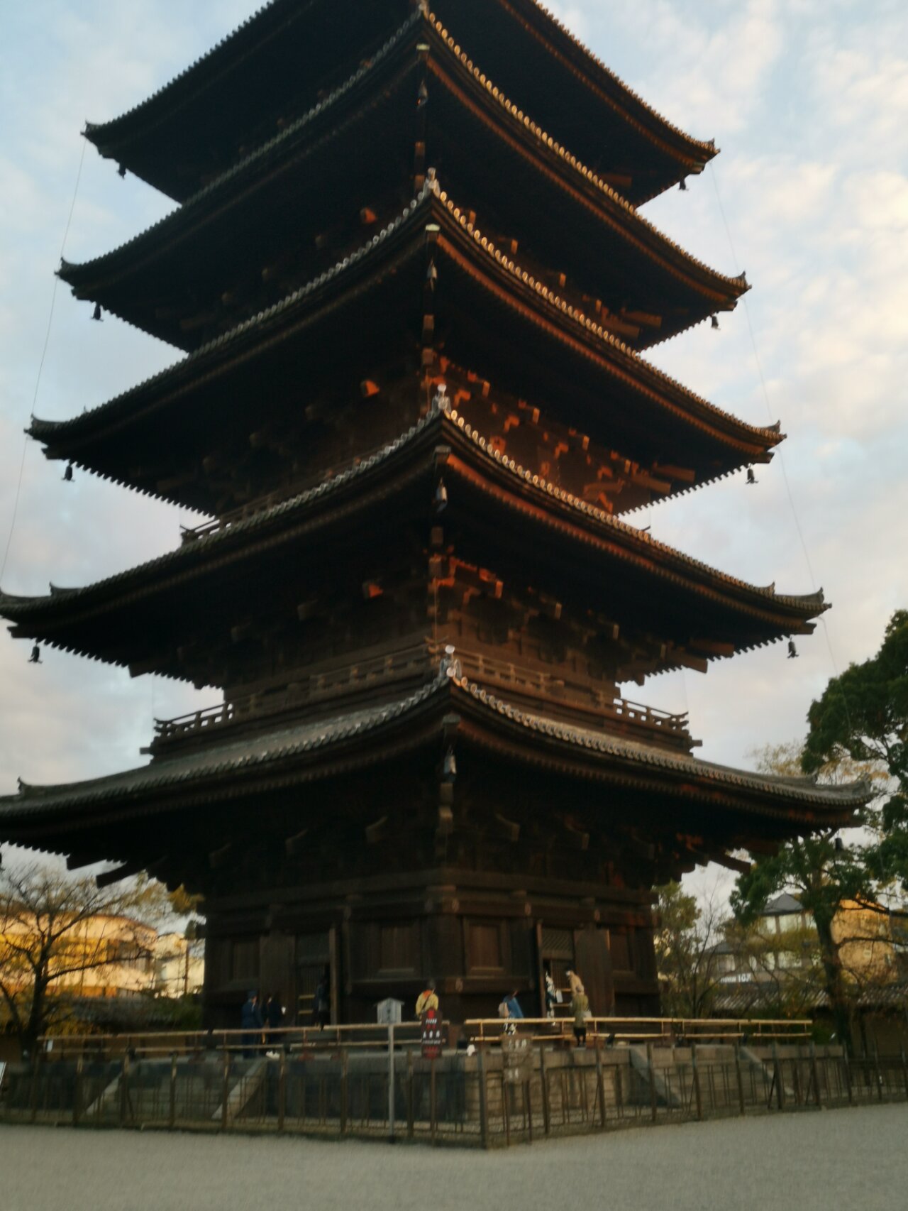难得开放的 京都东寺五重塔