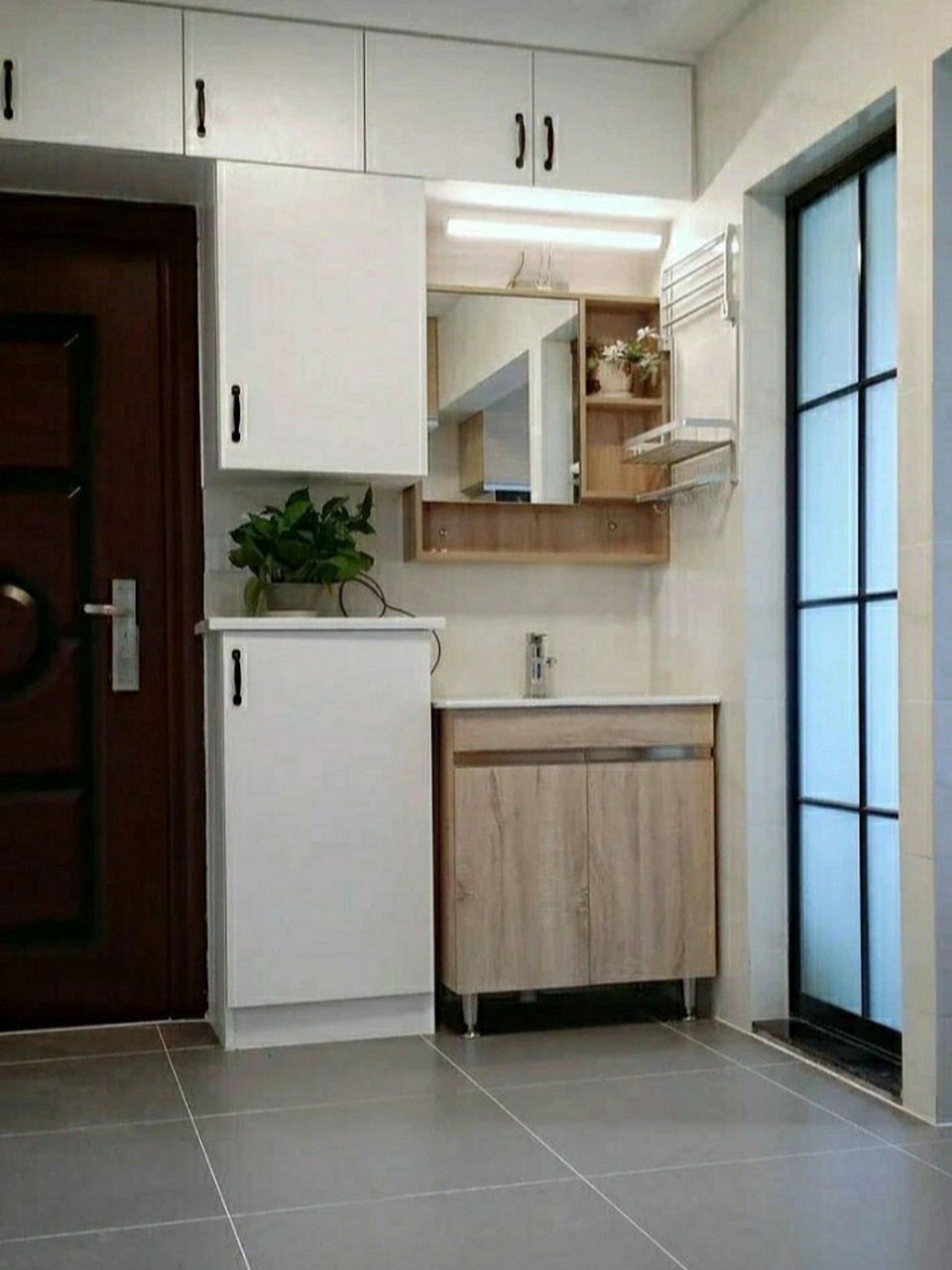 有细节有温度 #小户型装修#小户型装修# 53平米小户型装修布局,有细节