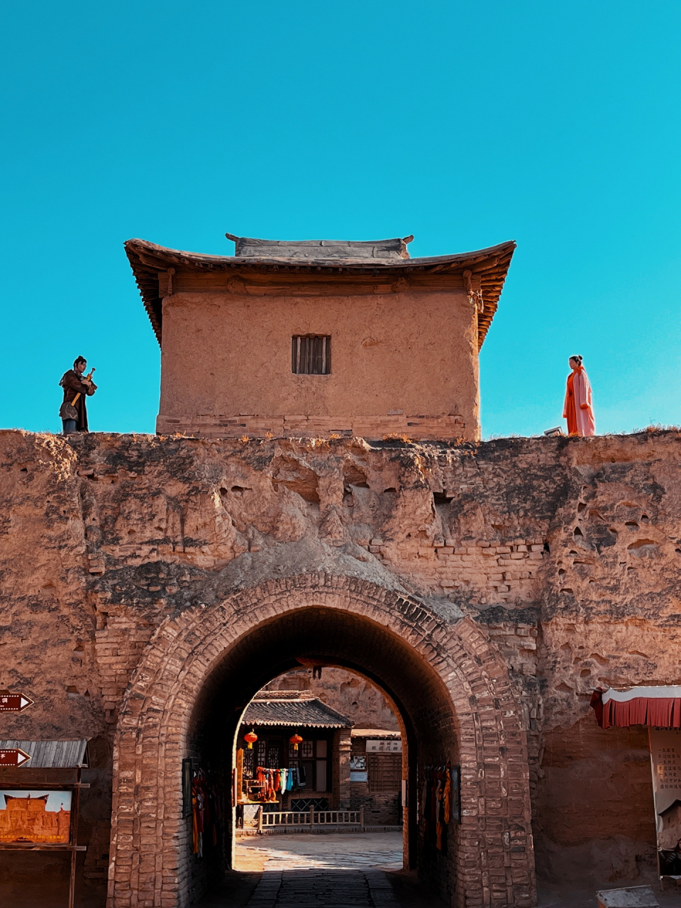 宁夏镇北堡西部影城 整体具有西北独特的原始化与荒凉感,大话西游,新