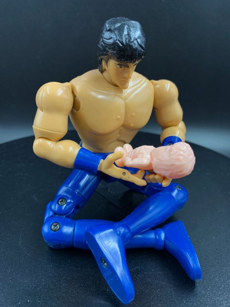 满满的童年回忆# #经典怀旧# #北斗神拳# #北斗之拳# #中古玩具