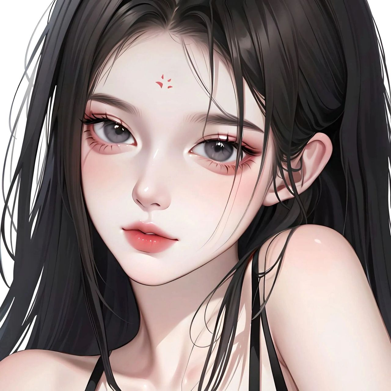 黑发少女 黑长直yyds