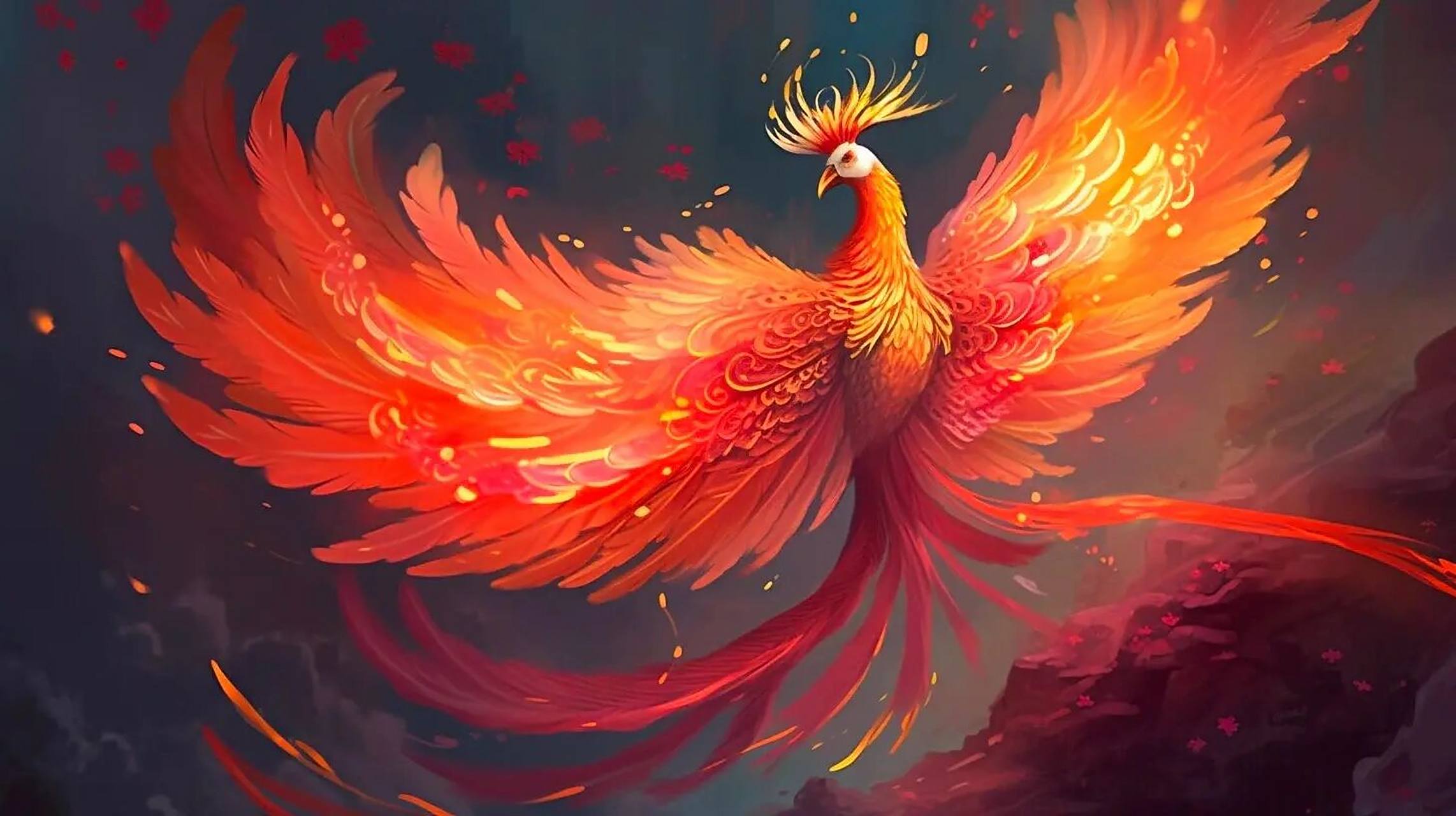 好运祥瑞神兽壁纸图!五大山海经萌宠神兽 ai绘画系列作品更新!