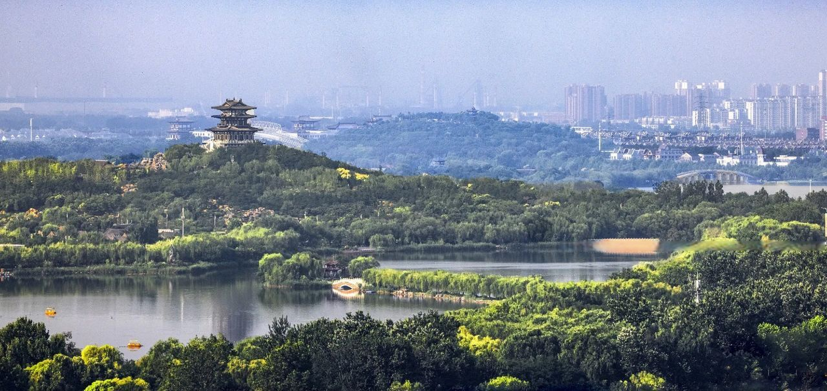 唐山身边事# 【唐山南湖·开滦旅游景区南湖区域临时关闭】受天气