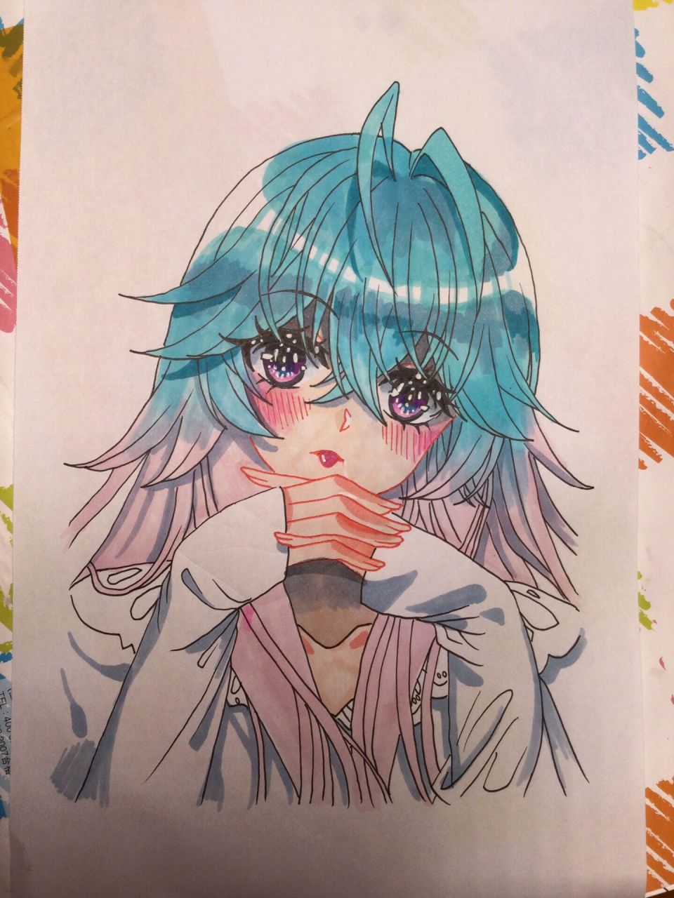 王冬儿手绘 有被冬儿美到极致 世上美女千千万l我们冬儿最好看～ 又是