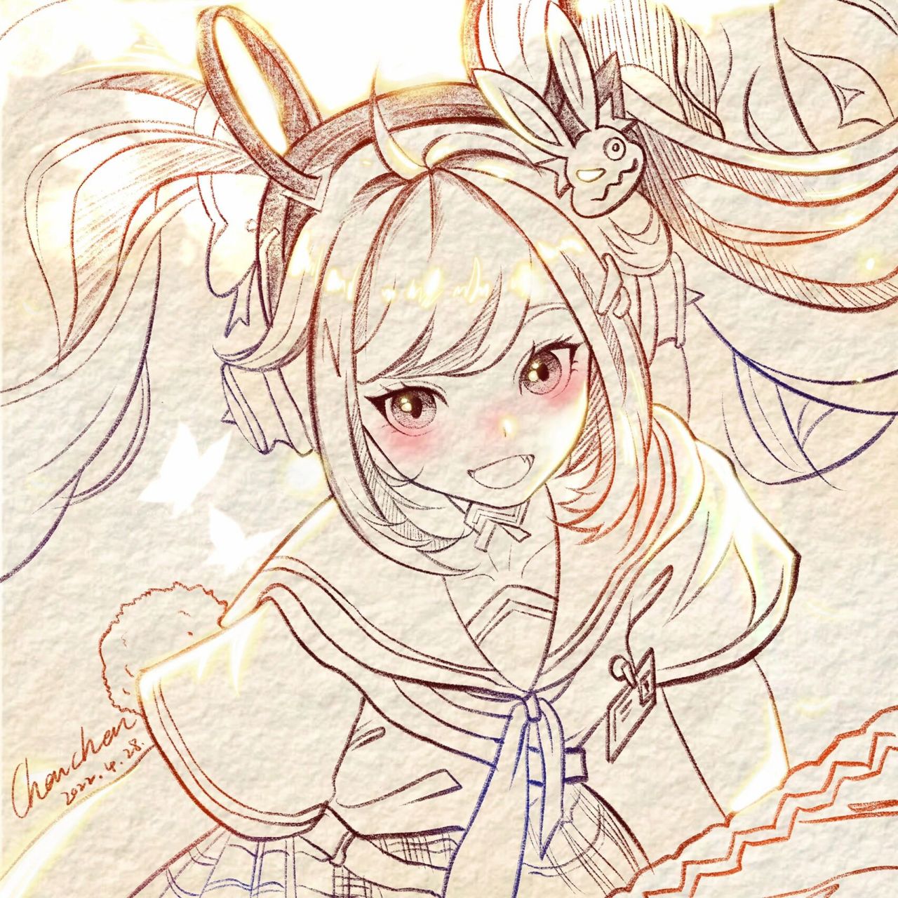 教你画王者荣耀人物—安琪拉(附过程图) 生命就像人