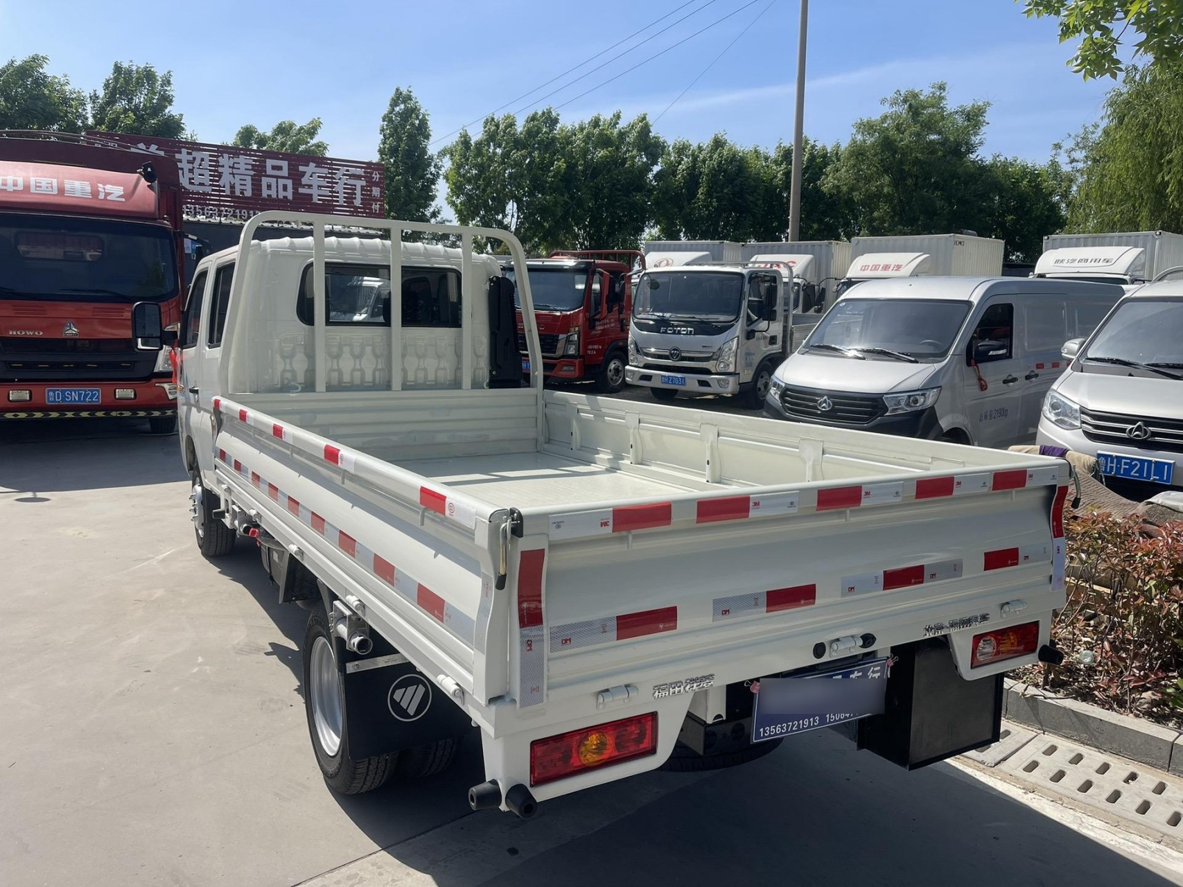 新到24年3月祥菱m2双排3.1米货车,东安2.