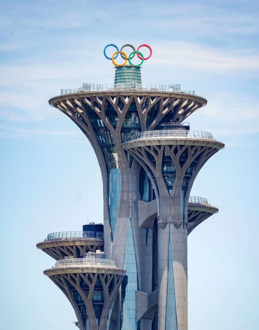 北京奥林匹克塔照片图片