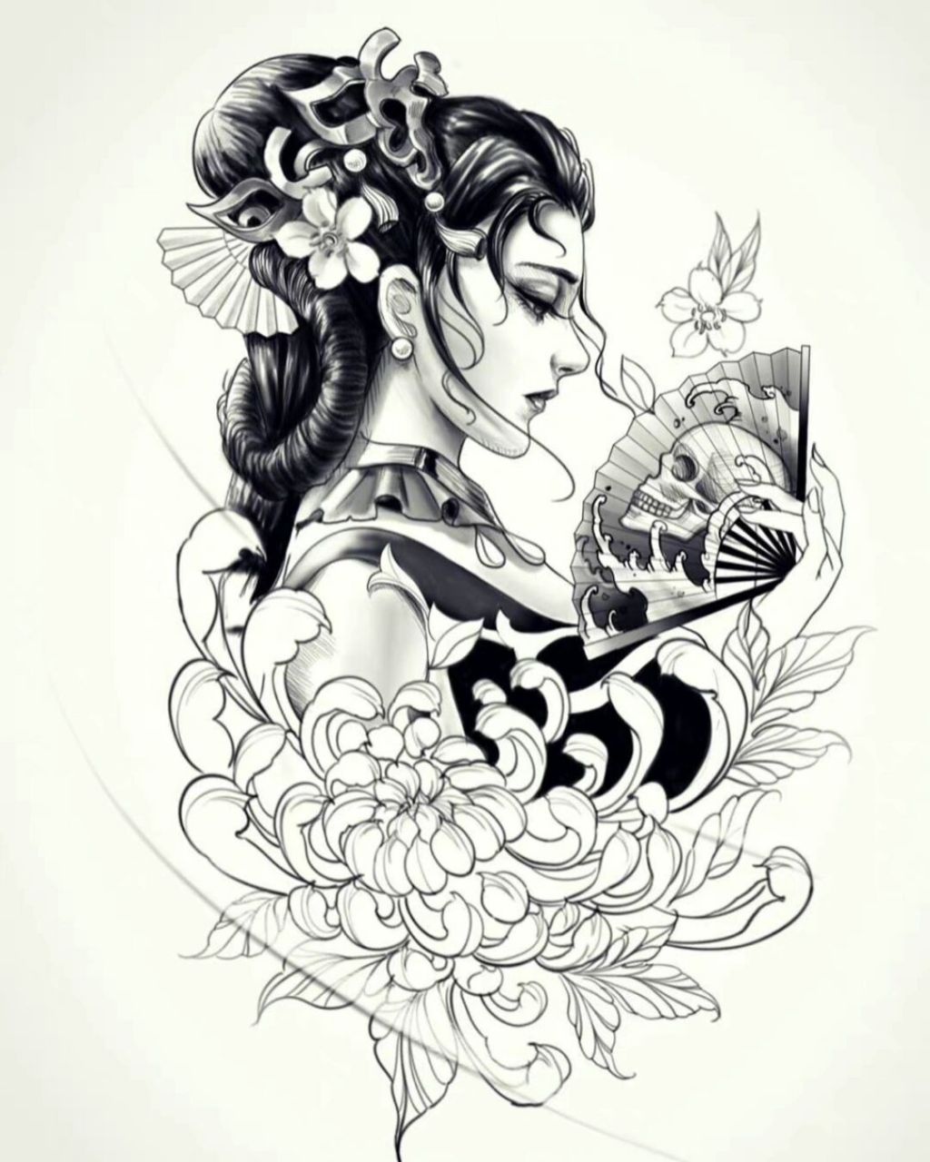 艺伎带着女性的温柔与甜美,成为日本男人的精神情人.