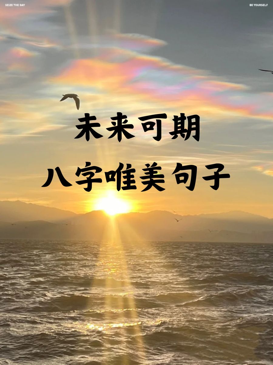 未来可期八字唯美句子 未来如画,梦想可期. 扬帆起航,未来可盼.