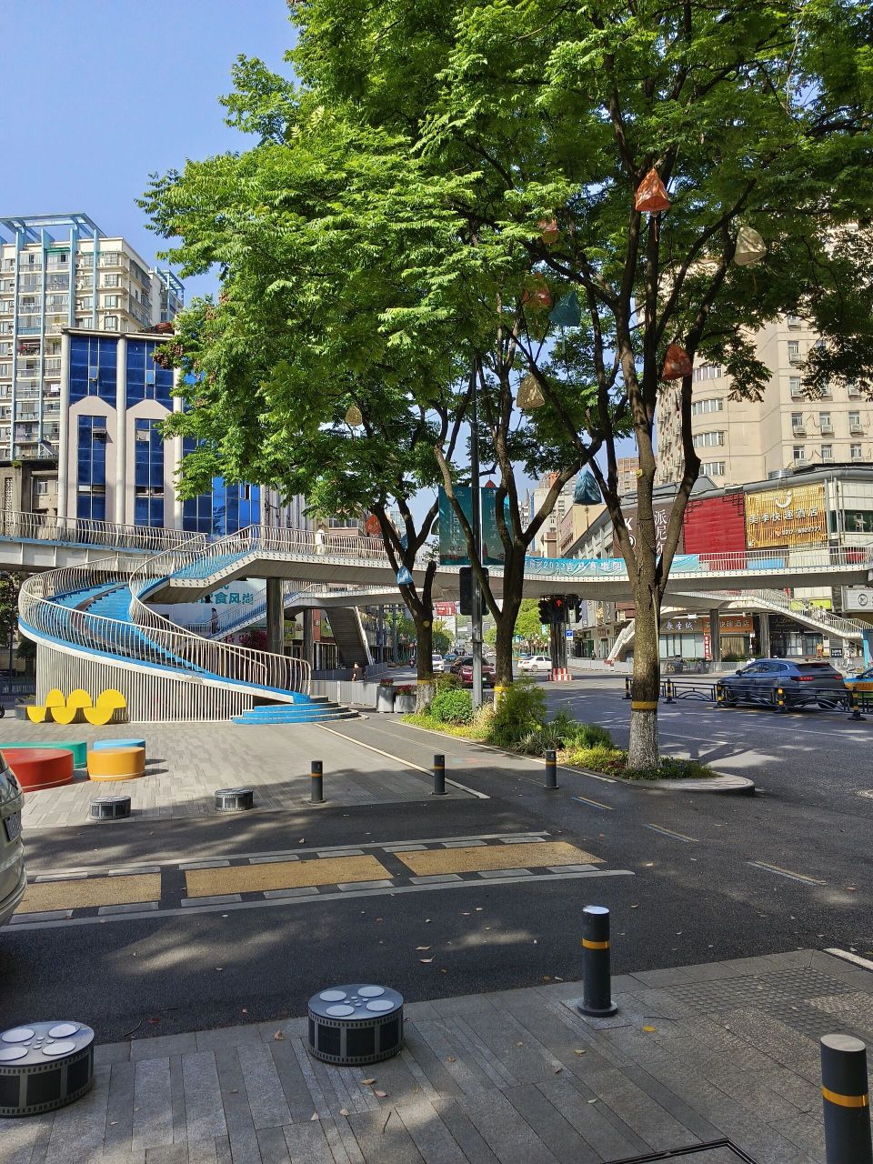 宜昌的解放路天桥