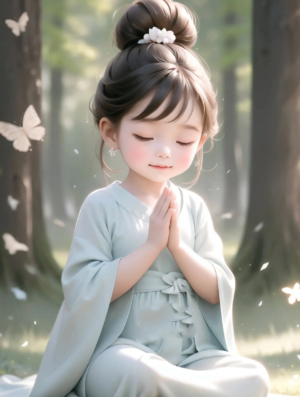 佛系头像|祈祷|佛系女孩 菩萨说:"一个女人最大的福报,是闻到了佛法