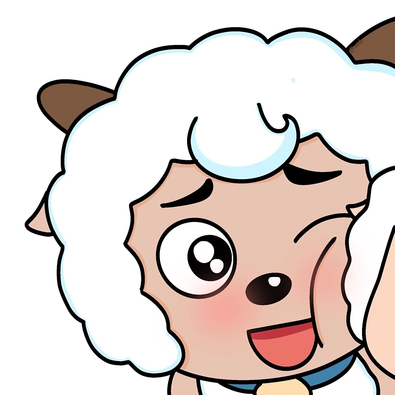 这组懒羊羊情头不允许你们刷到! "我不管 我要和喜羊羊贴贴"