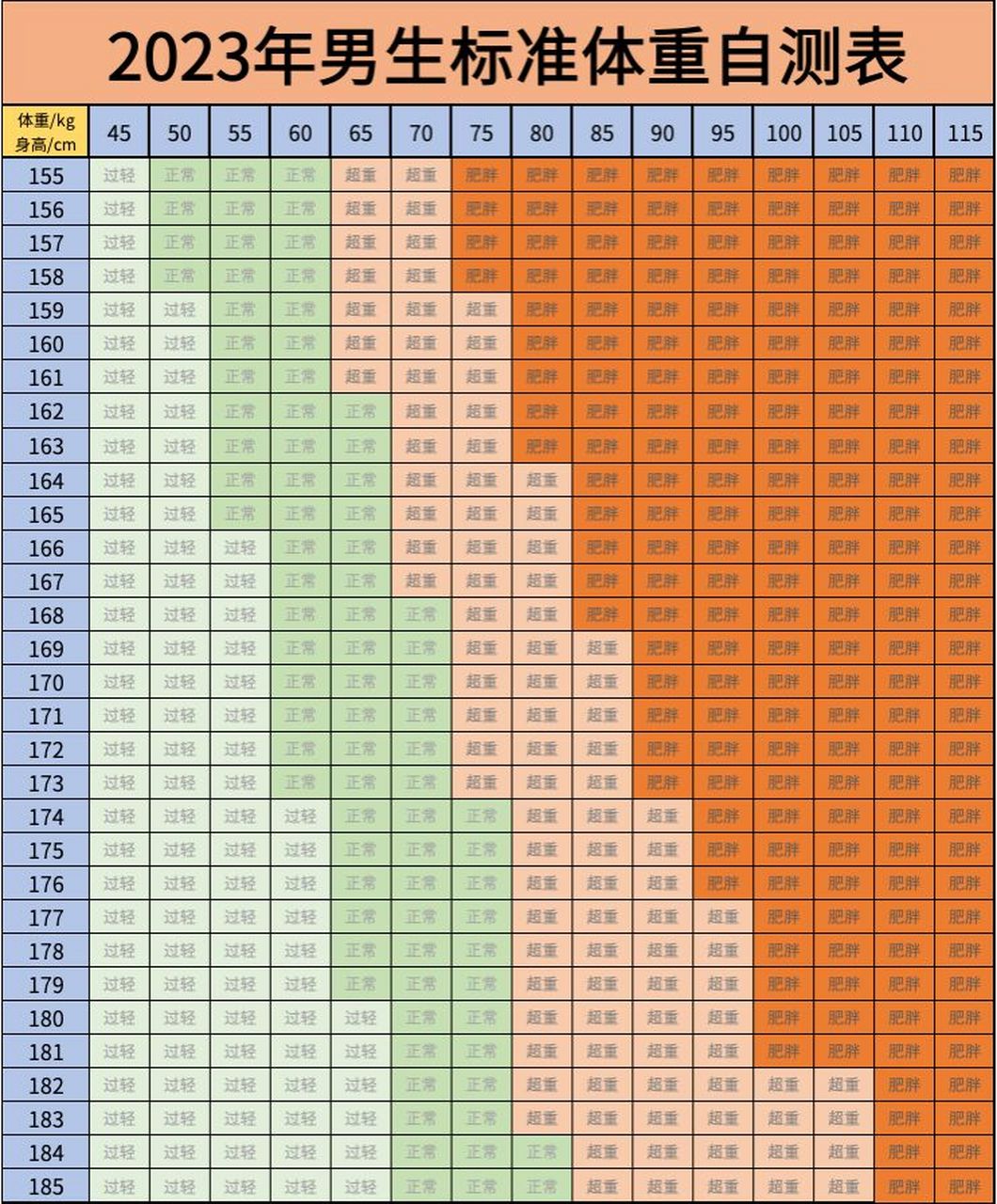 属于超重;在这之后的数值又分为四个等级 bmi指数在95 28~30之间