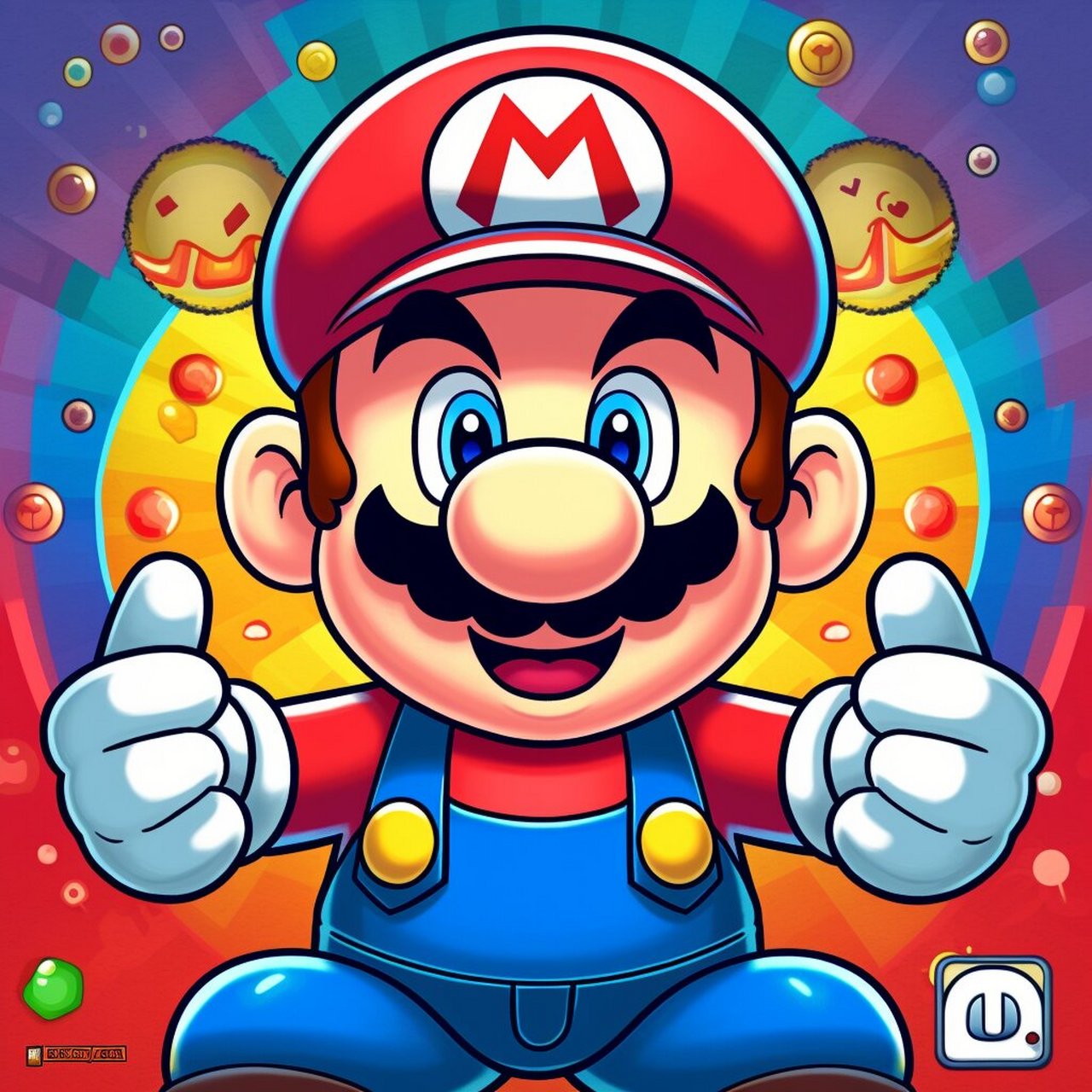 金币大叔马里奥头像合集 飞狐设计,专注分享好看的壁纸,头像,所有素材