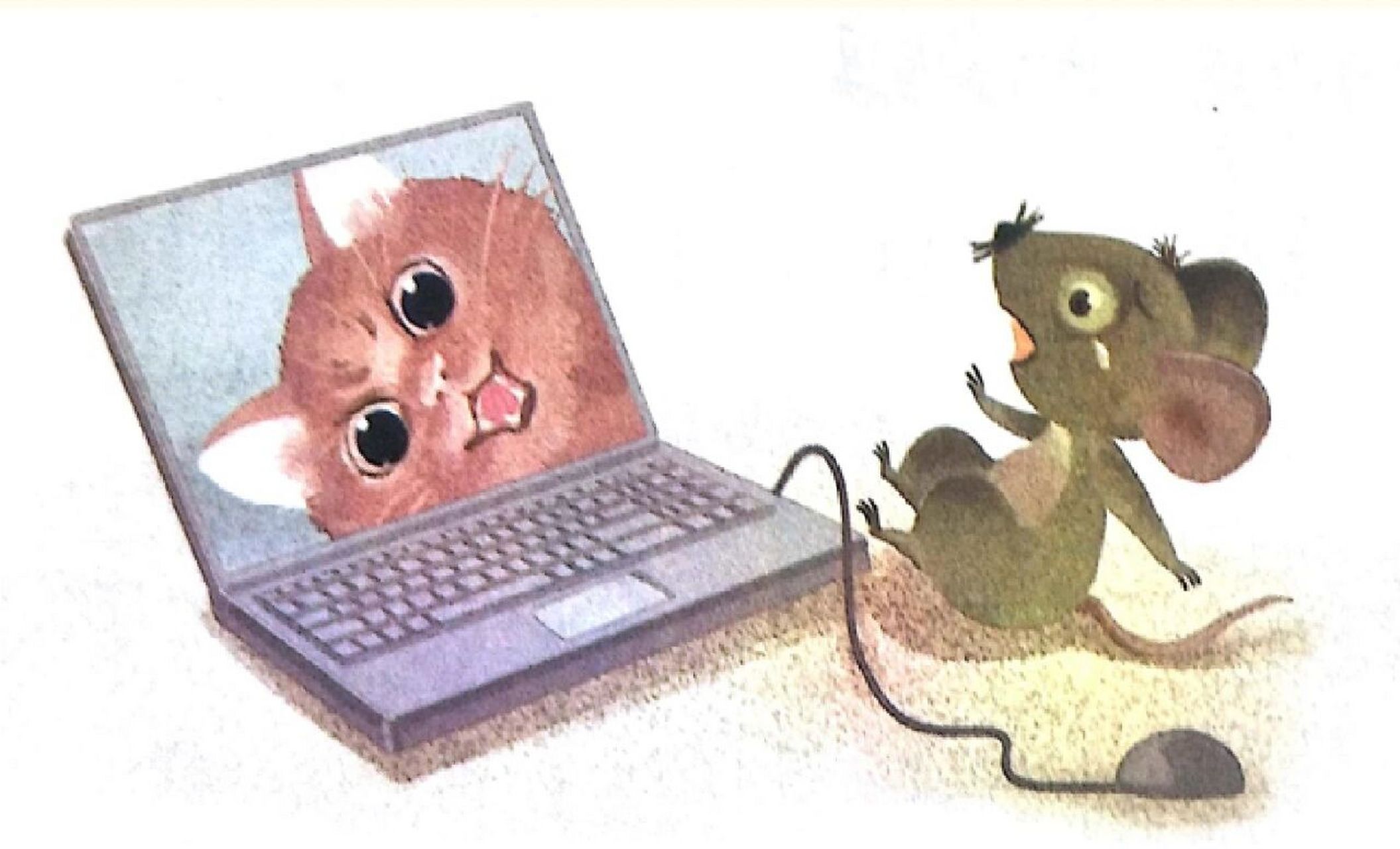 看图写话 猫和老鼠 好词好句 《猫和老鼠》好词好句积累 夜幕降临