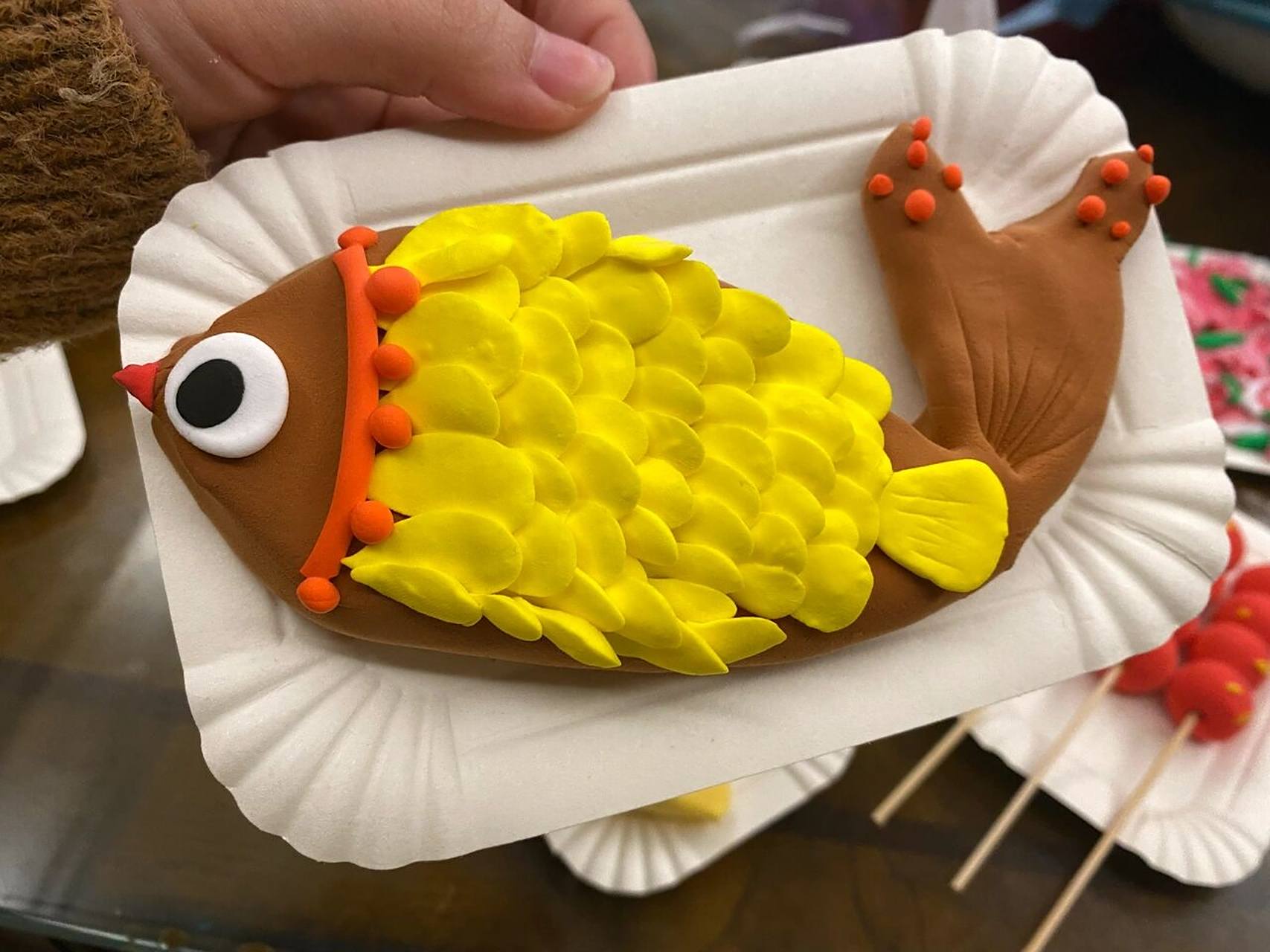 新年手工作品——火锅食物轻泥土橡皮泥 老师天天出难题 这次是新年