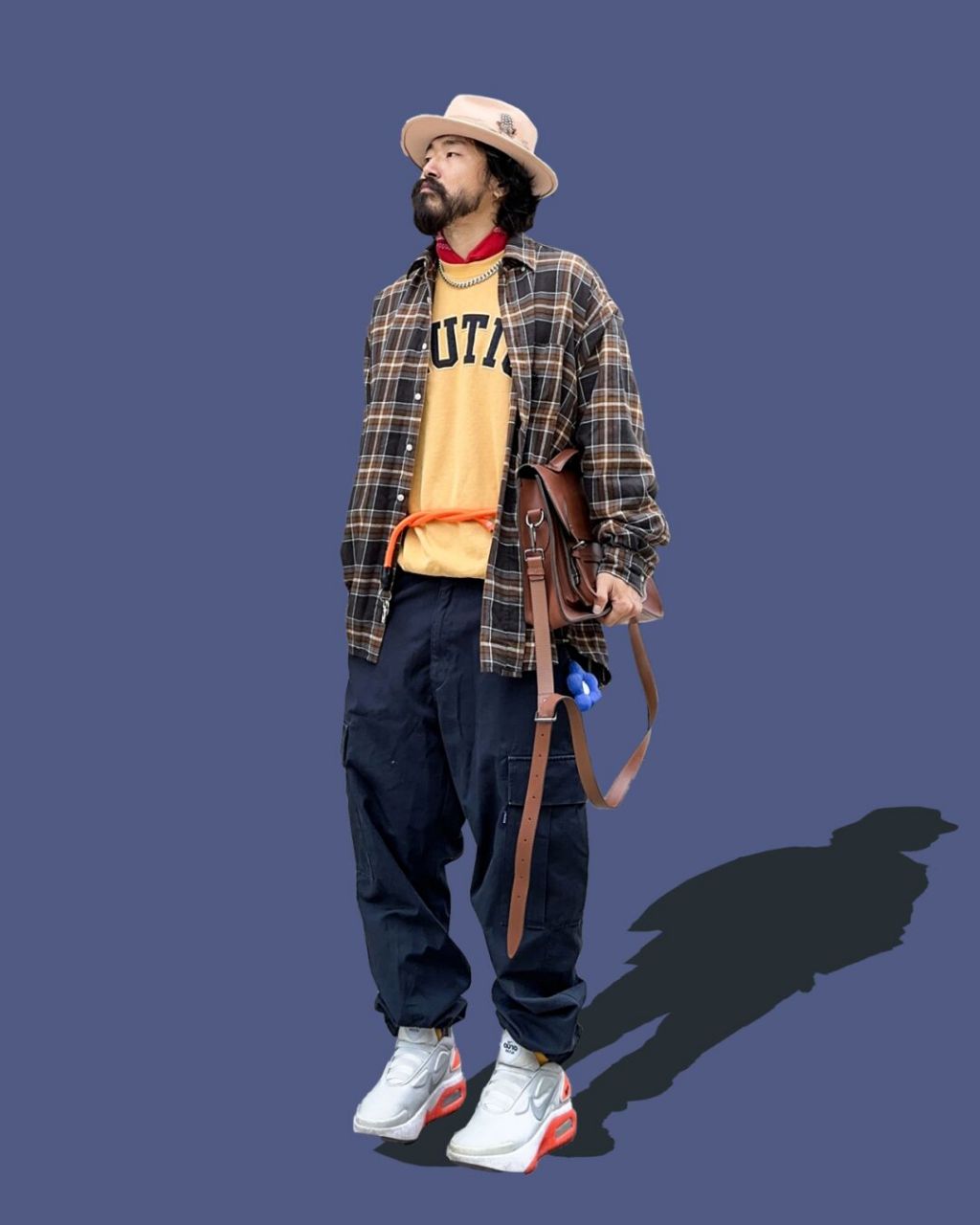 今天上身三套日系city boy穿搭 基本思路是在常规的叠穿逻辑上,加上