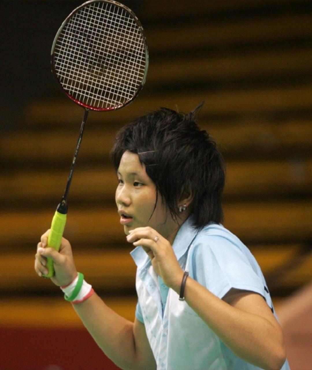 羽毛球# 谁能看出这是戴资颖[晕][晕]#戴资颖