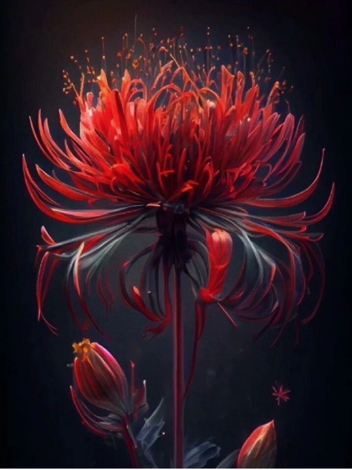 在民间彼岸花被称为"死人花".因为彼岸花的花期,在秋分的后三天,而秋