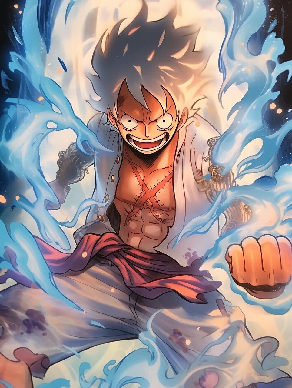 路飞五档|海贼王路飞头像 感觉越画越好了,今天这几张还满意吗各位看