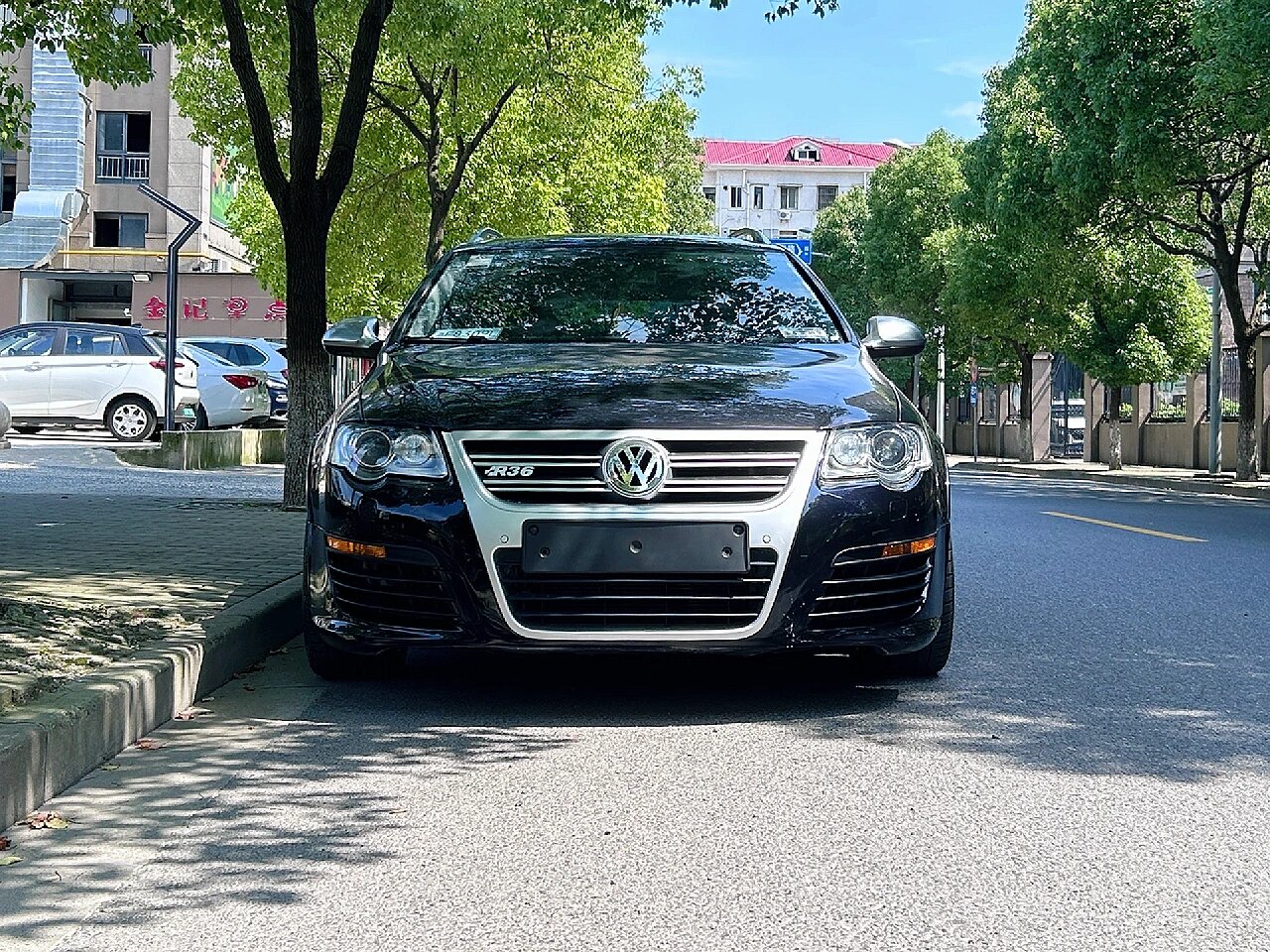 2l v6 蓝针大众—迈腾王 可惜没沪牌手续 大屁股太有魅力了