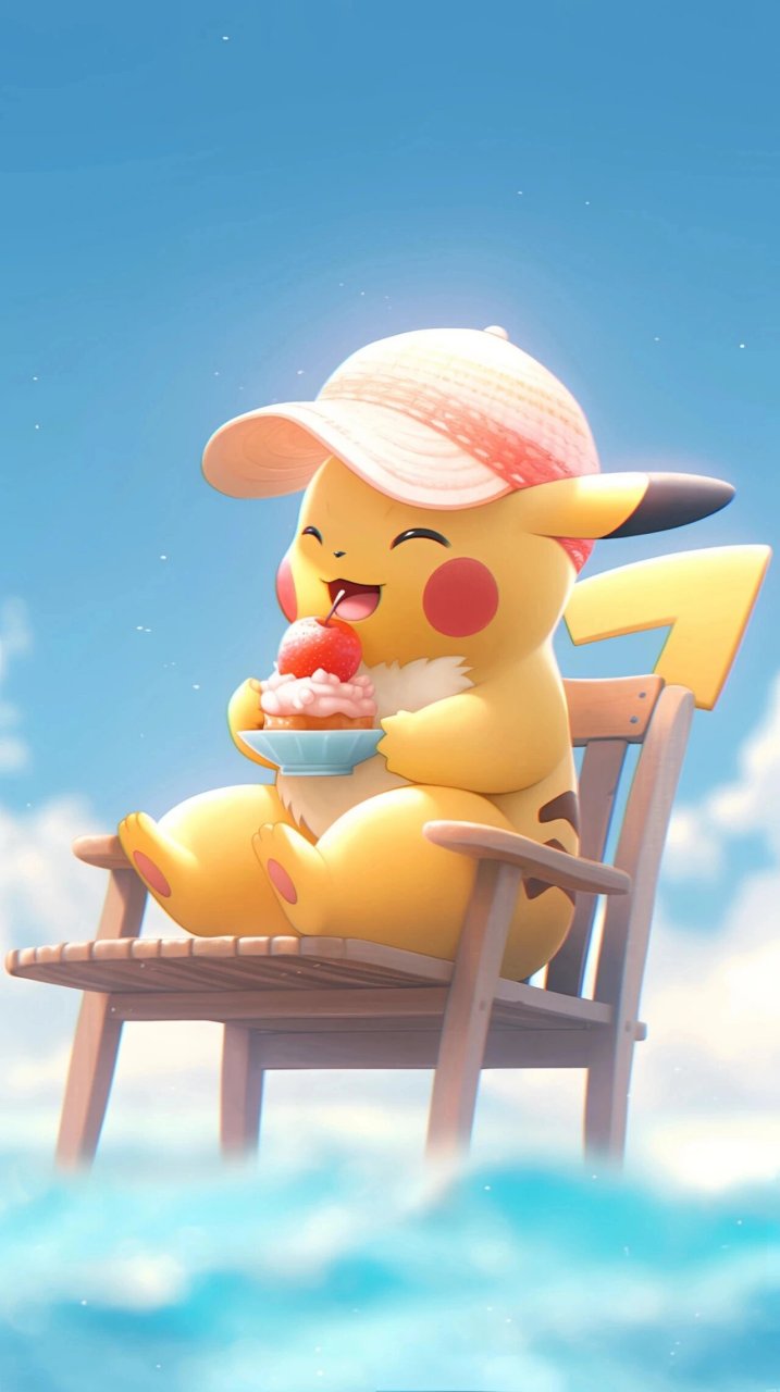 宝可梦高清壁纸(皮卡丘篇) 大伙们最爱的皮卡丘,快来领取你的手机壁纸
