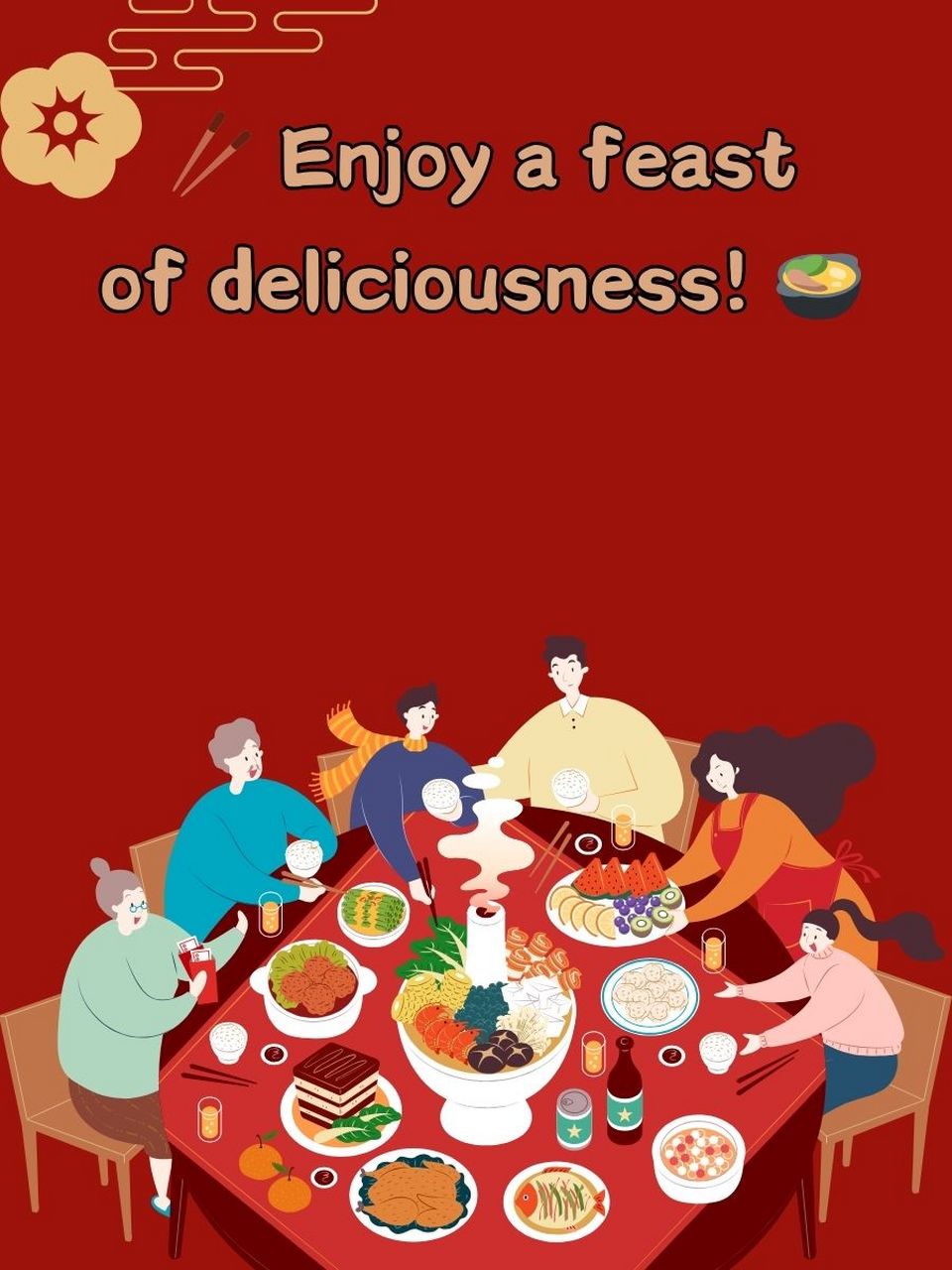 关于春节的英文海报 92 celebrate spring festival in style!