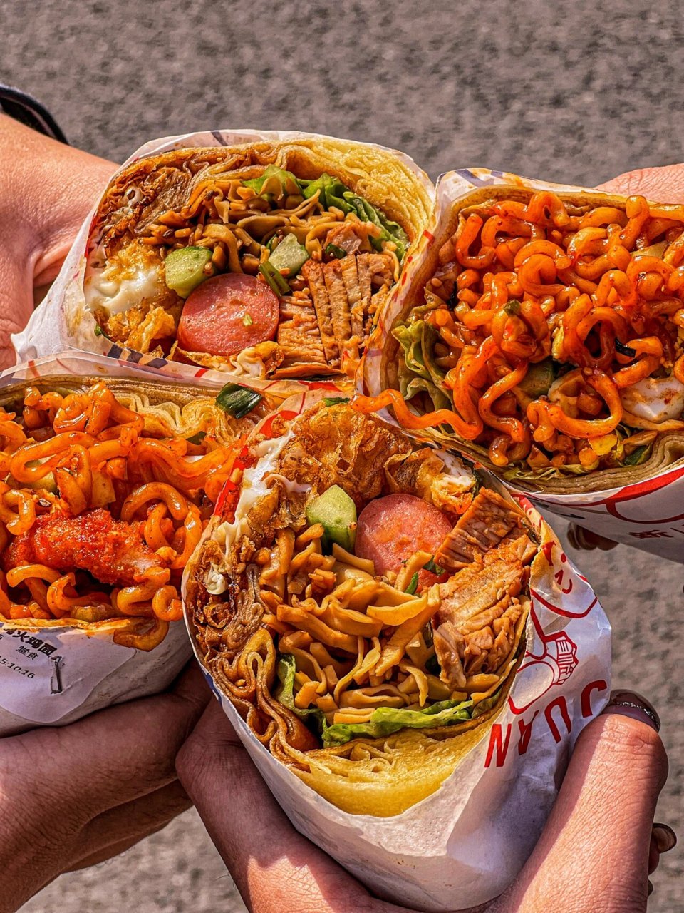 最近这个火鸡面卷饼的风太大啦,真是馋到我了马上