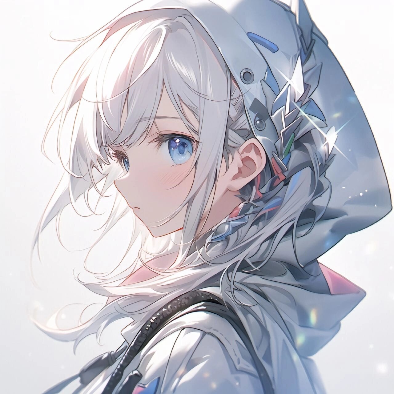 清冷白月光,动漫女生头像 #动漫女生头像# #好看的女生头像# #动漫女