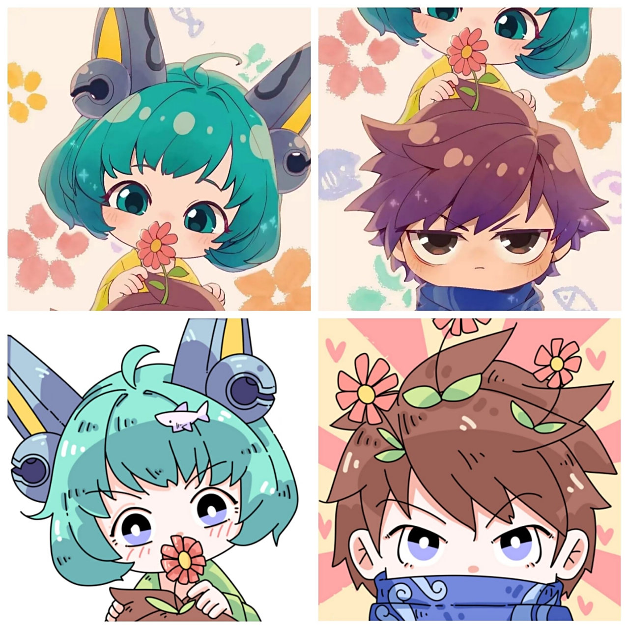 王者荣耀情侣头像丨蔡文姬澜情头