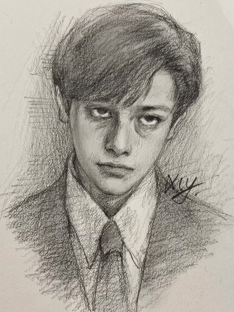 爱德华弗朗(晚安版 我又双叒叕画爱德华了还是 里的造型,因为这是我