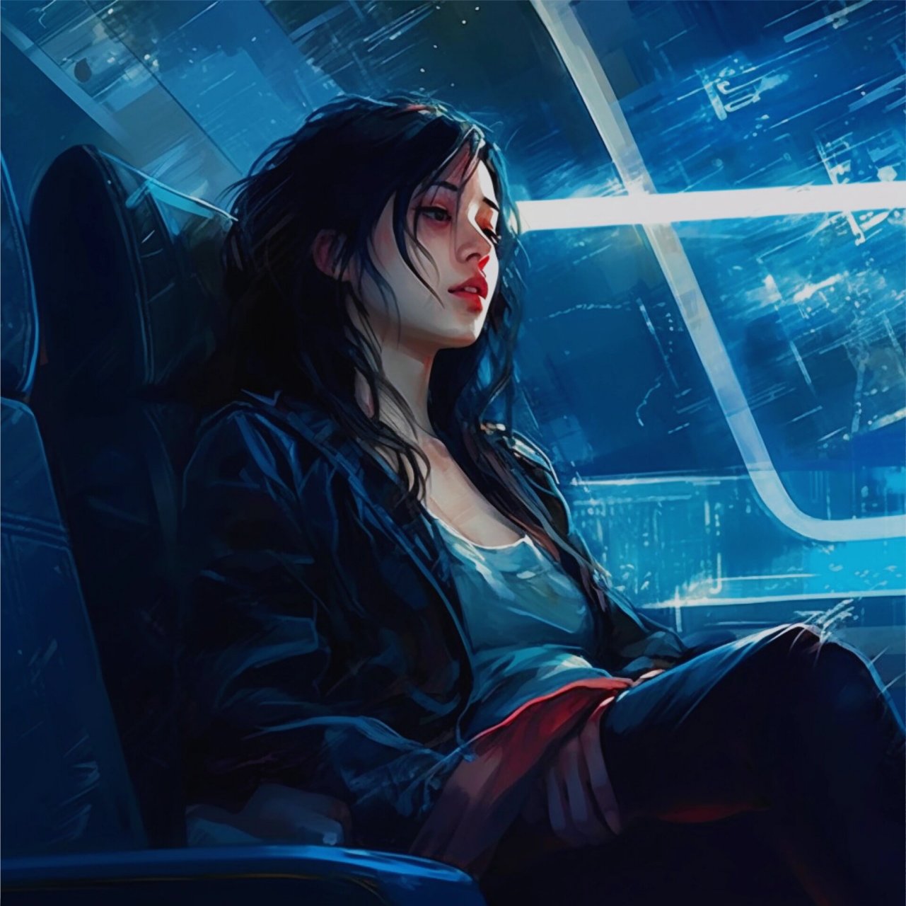 享生活 | 高级动漫感小众御姐头像 每一个为生活奔波辛苦途中的我们