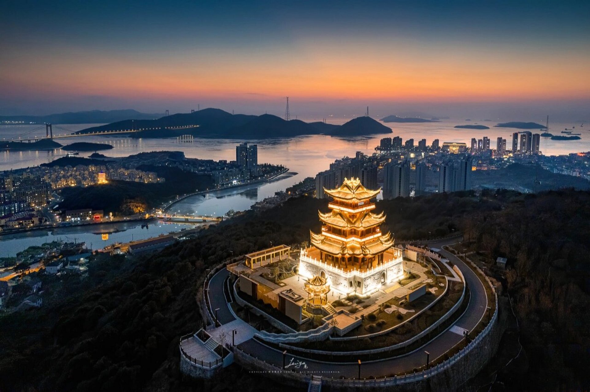 舟山旅游|我眼中的蓬莱仙岛——岱山 我眼中的岱山 是与峰景湾的塔楼