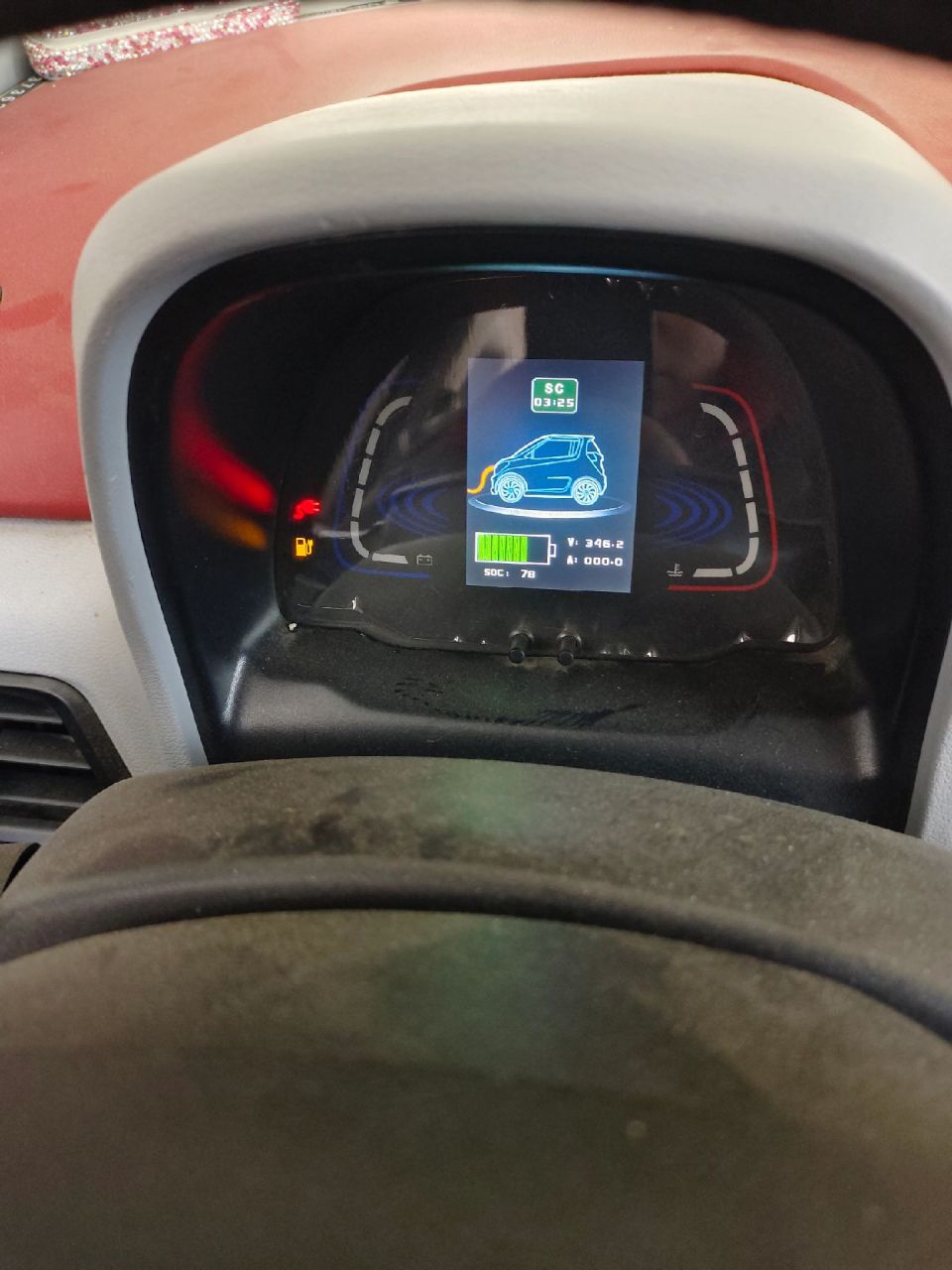 众泰e200无法慢充,没有暖风维修!修车我们是认真的