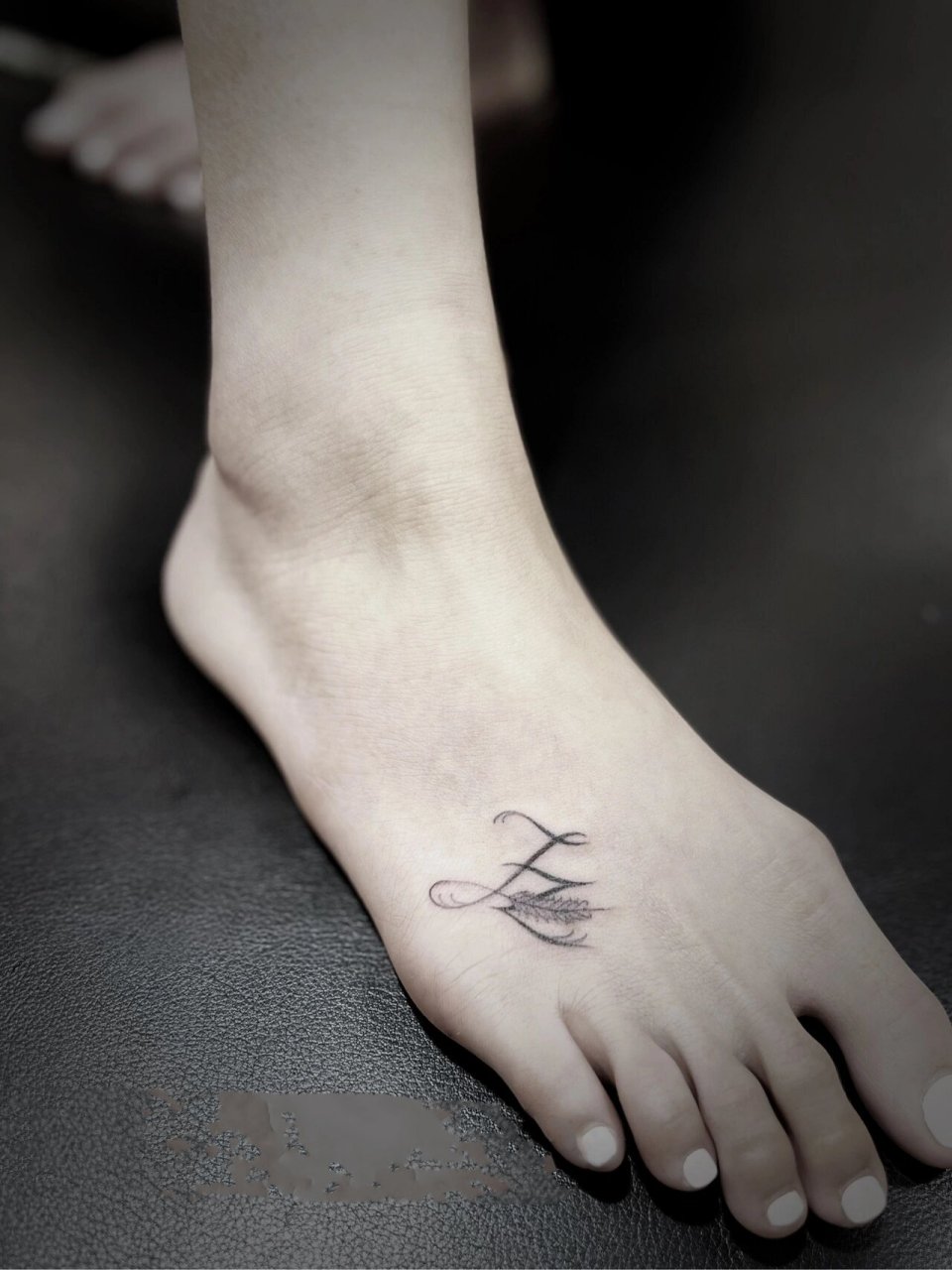 海王|字母j和z的组合设计 咖啡拉花纹身 把名字的首字母结合在一起