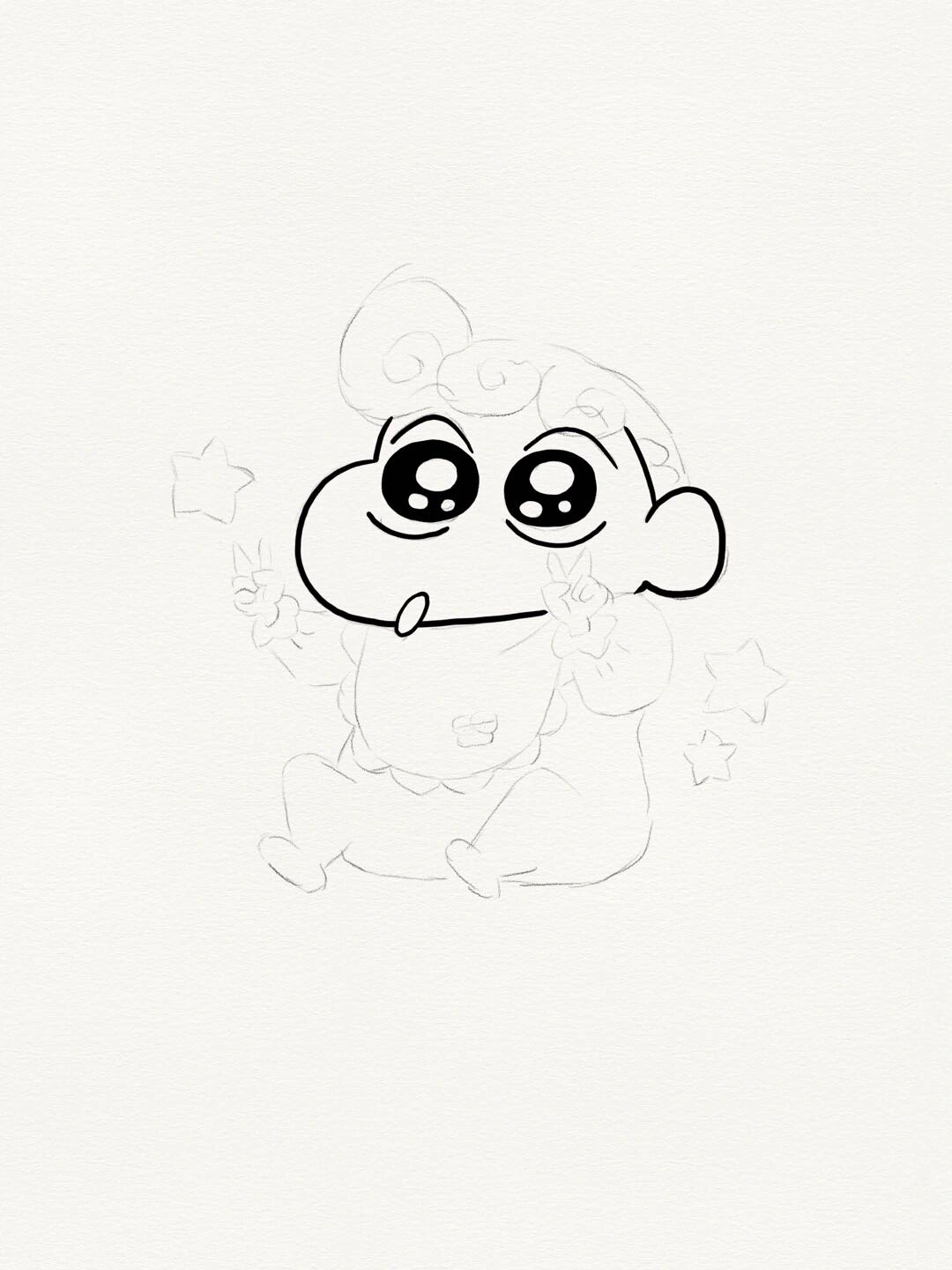 蜡笔小新(含步骤