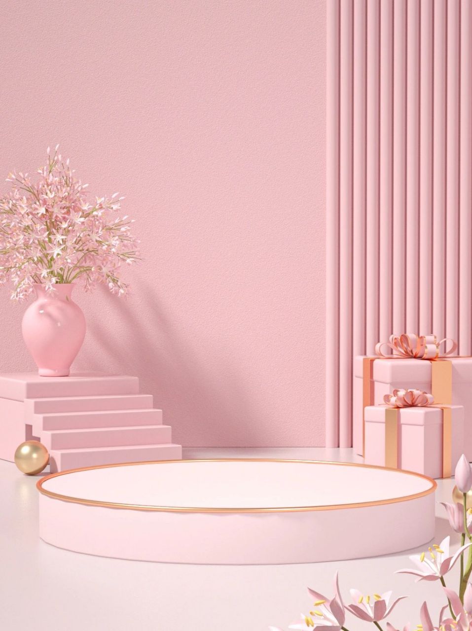 母亲节背景图 | 粉色海报 | 暖心图片 |美学 .