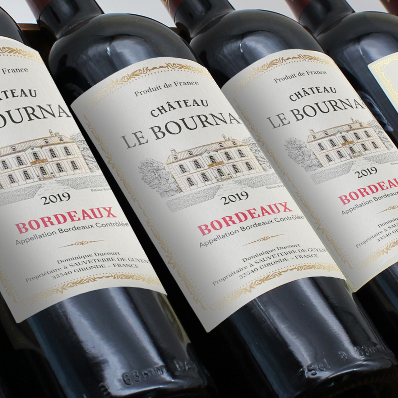 "produit02de02france"的意思是出产地是法国; ch09teau02