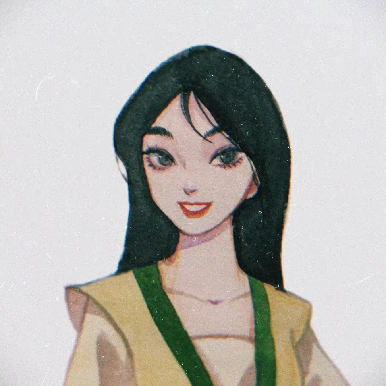 迪士尼花木兰头像～英姿飒爽巾帼英雄～56 图源画师:-阿莘